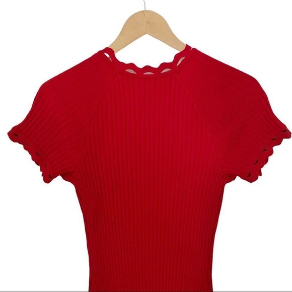 Jonathan Simkhai Knit Zig Zag Dress - Picture 4 of 11